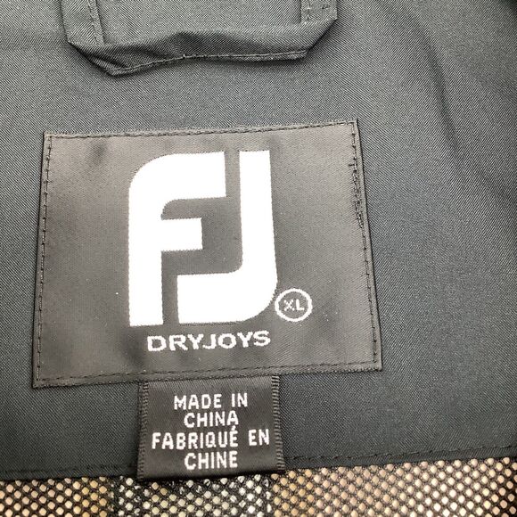 Footjoy FJ Mens Dry Joys Long Sleeve Full Zip Windbreaker Rain Jacket Size XL - Picture 4 of 14